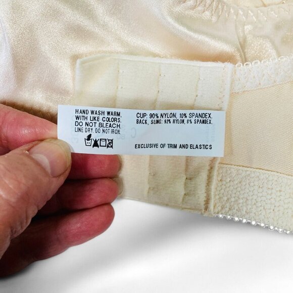 Set of 3 Bali Classic Support Wirefree‎ Bras, Size 36C, Cool Comfort, Nude, New - Picture 5 of 5